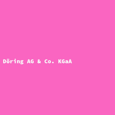 Döring AG &amp; Co. KGaA