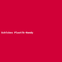 Schickes Plastik-Handy