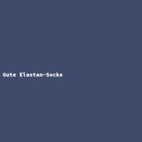Gute Elastan-Socke