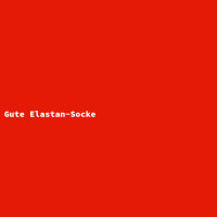 Gute Elastan-Socke