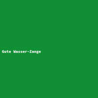 Gute Wasser-Zange