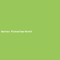 Hartes Plutonium-Brett