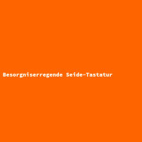 Besorgniserregende Seide-Tastatur